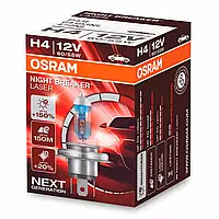 Автолампа галогенная H4 Osram Night Breaker Laser +150%