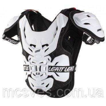 Дитячий захист тіла LEATT Chest Protector 5.5 Pro Jr White One Size