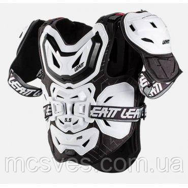Захист тіла LEATT Chest Protector 5.5 Pro White One Size