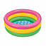 Дитячий надувний басейн Intex 57107 Веселка, 33 л, 61х22 см, фото 5