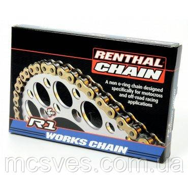 Ланцюг приводний Renthal R1 Works Chain 520 Gold 120L