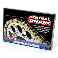 Цепь приводная Renthal R1 Works Chain 520 Gold 120L