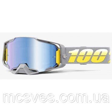 Окуляри 100% ARMEGA ARMEGA Goggle Complex — Mirror Blue Lens