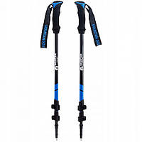 Треккинговые палки Goat Peak+ Mountain MG0005, 60-135 см, Black/Blue, World-of-Toys