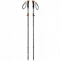 Треккинговые палки Goat Pro+ Mountain MG0008, 43-130 см, Black/Orange, World-of-Toys