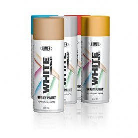 Аерозольна Фарба Домекс Вайт Лайн лак глянсовий 400мл