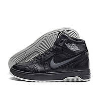 Мужские зимние черные кроссовки Nike Air Max, мужские кожаные кроссовки для зимы, молодежная мужская обувь 41, 27