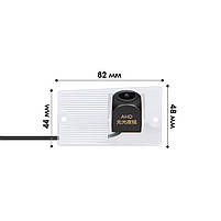 Автомобільна камера заднього огляду Lesko Kia Cerato Sephia Spectra 2004-2009 (4558) 2 шт., фото 3