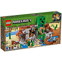 Конструктор LEGO Minecraft Шахта Крипера (21155) ЛЕГО Майнкрафт Б3002-б