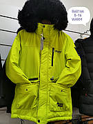 Куртка пальто зимові на хлопчика гуртом, Grace, 8-16 рр. арт. B60166