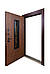 Двері вхідні вуличні з терморозривом модель Paradise Glass комплектація Bionica 2 ABWEHR (LP1), фото 3