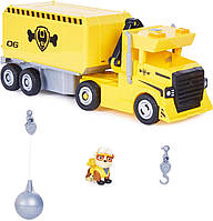 Щенячий патруль грузовик со звуком и светом Paw Patrol Rubble 2-in-1 Transforming X-Treme Truck with Excavator