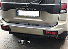 Фаркоп американська вставка - Mitsubishi Pajero Sport (1 без ГБО ) (1998-2009) Мітсубісі Паджеро Спорт, фото 3