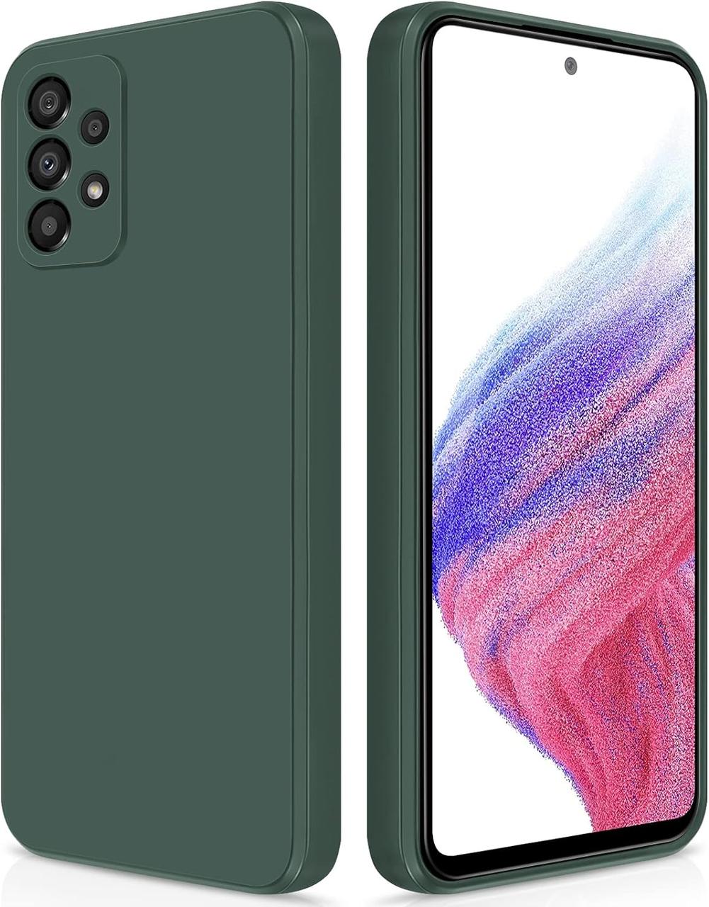 Силіконовий чохол SLIM для Samsung Galaxy A73 Pine Green