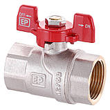 Кран 3/4" ВВ PN40 Ду 20 Europroduct (Чехія) Метелик, фото 2