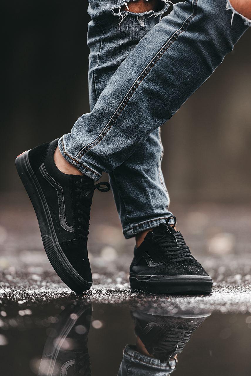 Vans old skool store triple black