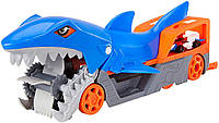 Оригінал Hot Wheels Shark Chomp, Автовоз транспортер Хот вілс Акула