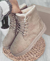 Уги жіночі зимові 8 пар у ящику коричневого кольору 36-41, фото 4