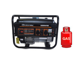 Генератор ГАЗ/бензин GREENMAX MB3900B 2.8/3.0 кВт із ручним запуском