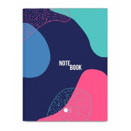 Ділова книга А4 96 арк Abstract notebook-1 обкладинка-тверда клітинка ТМ АртПринт (1), фото 1