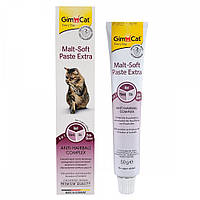 Паста для кошек для выведения шерсти из желудка GimCat Every Day Malt-Soft Paste Extra 50 г