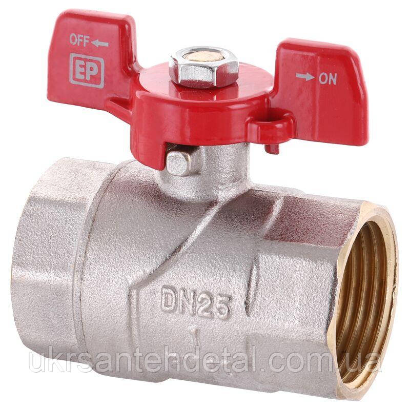 Кран 1" ВВ PN40 Ду 25 Europroduct (Чехія) Метелик