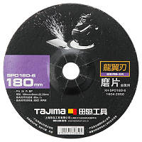 Зачисний диск для металу TAJIMA PRO+ XH-SPO 180 х 6 х 22,2 мм
