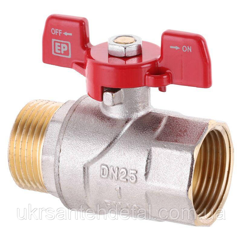 Кран 1" ВН PN40 Ду 25 Europroduct (Чехія) Метелик