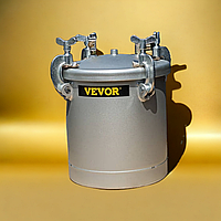 VEVOR Бак для краски 10 л Распылитель для краски 2,5 галлона Регулятор пистолета-распылителя (10 л 1,5 мм)