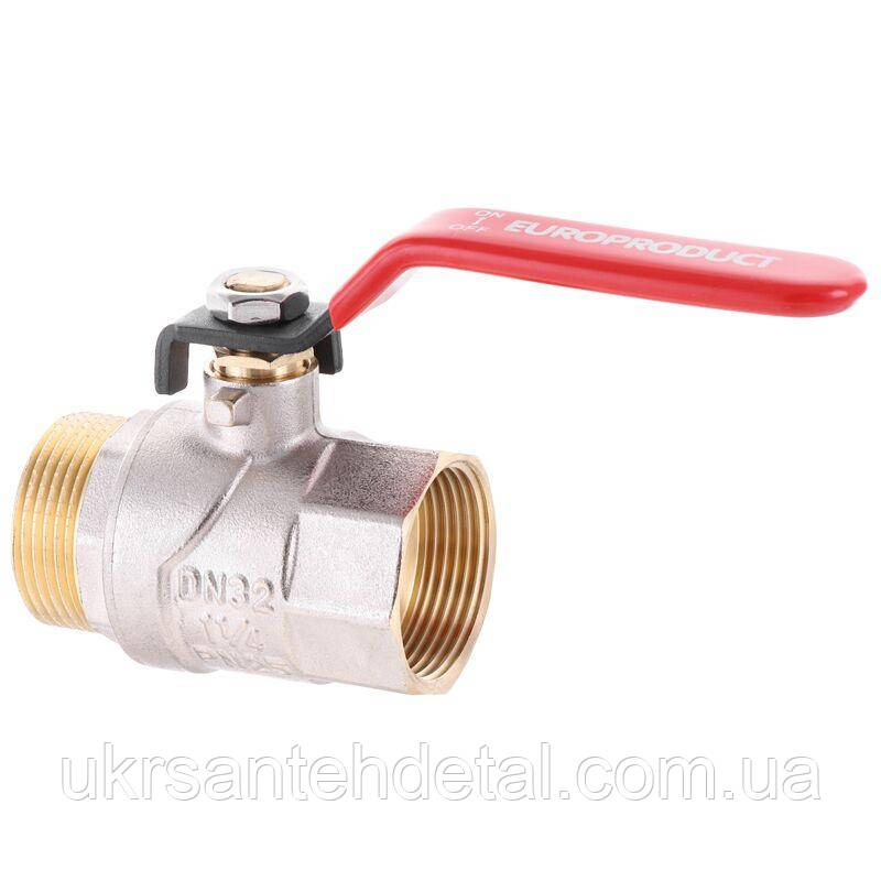 Кран 1-1/4" ВН Ду 32 Europroduct (Чехія) Ручка