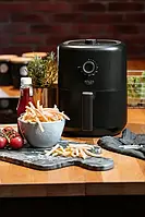 Мультипечь и мультиварка 3,0 литра Air fryer Adler AD 6310 (Аэрогриль с механическим управлением)