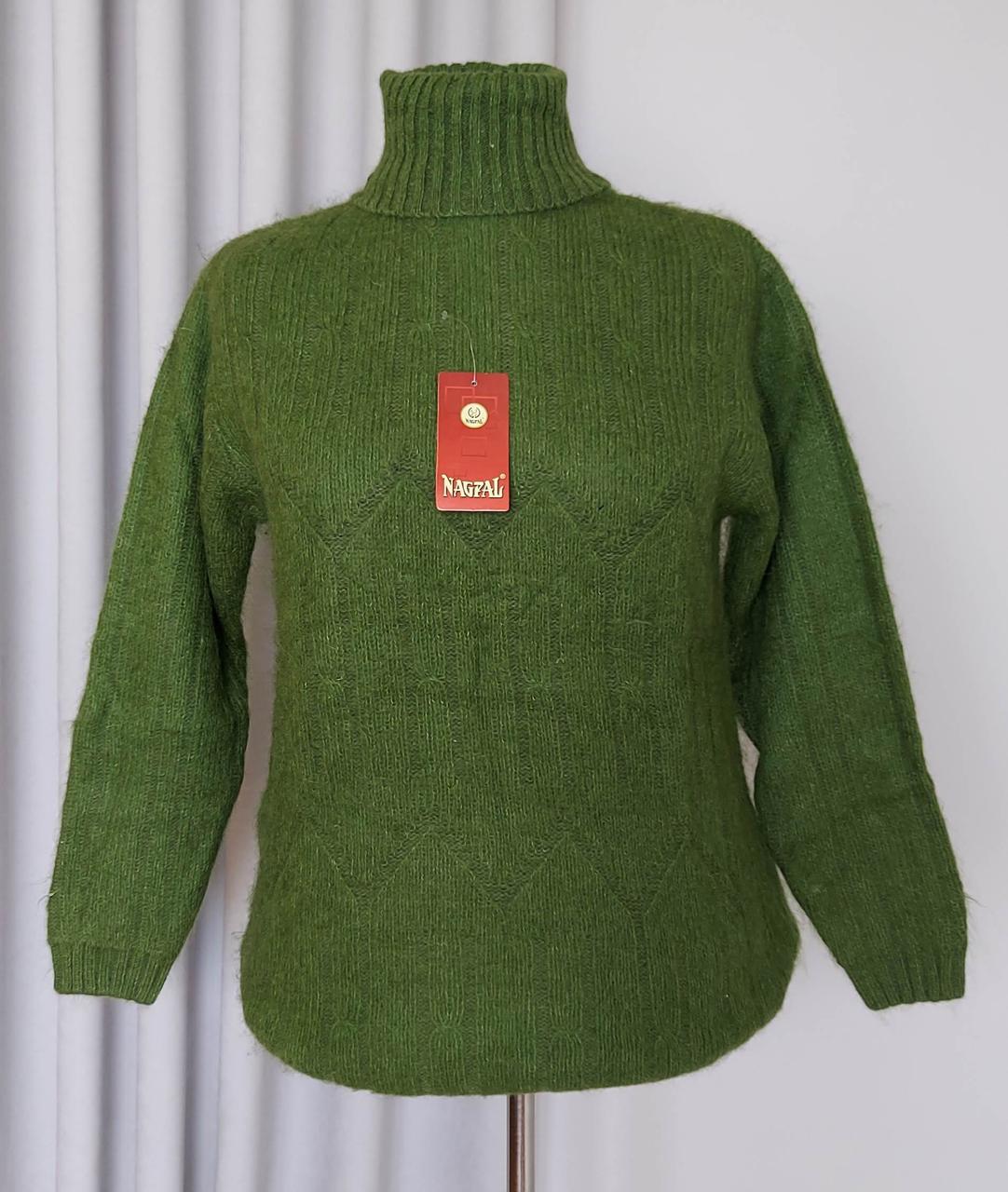 Мохеровий жіночий светр з високим коміром хомут з 52 по 58  р