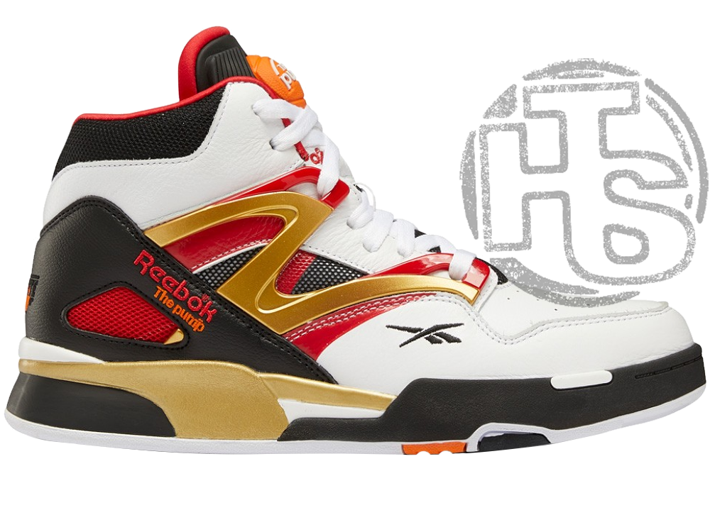 Чоловічі кросівки Reebok Pump Omni Zone II United by Basketball White Red Black G55113