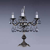 Настільна лампа кришталева ArtGlass SONA III. nickel antique 8006 TL CL