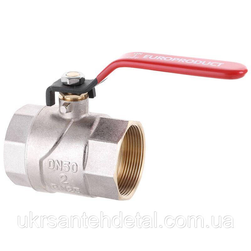Кран 2" ВВ Ду 50 Europroduct (Чехія) Ручка