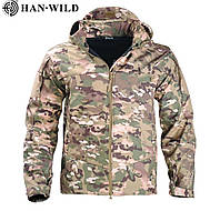 Тактична мембранна куртка куртка Han Wild  Мультикам