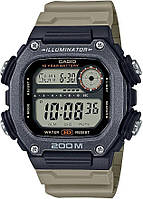 Часы Casio DW-291HX-5AV большой экран, срок службы батареи 10 лет, влагозащита 200 метров