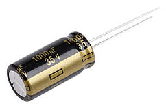 Конденсатор FM LOW ESR 1000uF 35V 12.5x25 мм