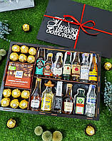 Подарочный набор для мужчины на День Рождения Jack Daniels Hennessy, Хенеси, Джек Дениелс - Подарунок чоловіка