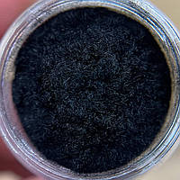 Кашемір для дизайну нігтів, колір чорний