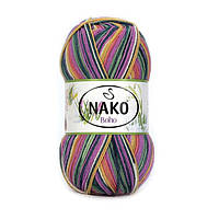 Пряжа Nako Boho Desen (Бохо меланж для шкарпеток)