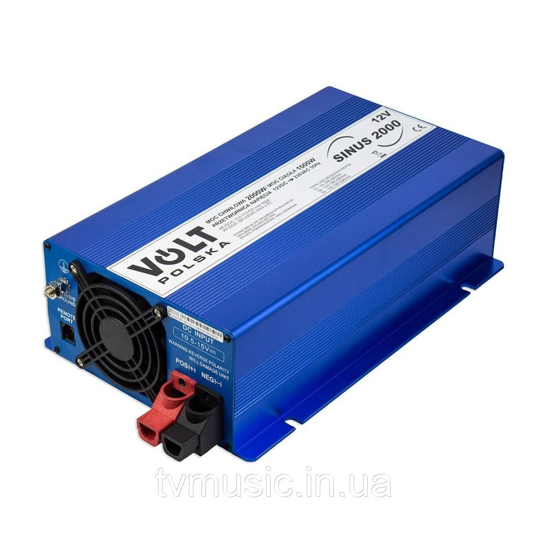 Перетворювач напруги Volt Polska SINUS ECO 2000 12V/230V 1000/2000W