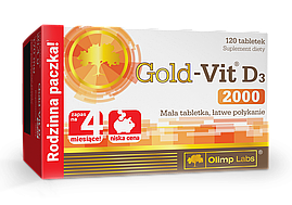 Olimp Gold-Vit D3 2000 120 tabs