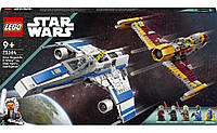 Lego Star Wars 75364 Винищувач Нової Республіки «E-Wing» проти Зоряного винищувача Шин Хаті