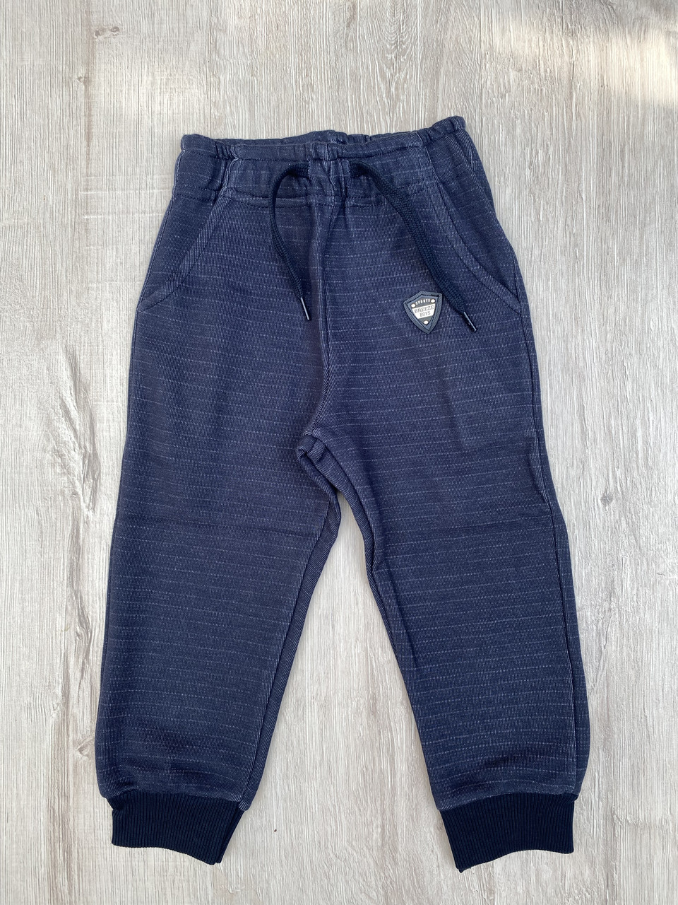 Штани спортивні для хлопчика Breeze 17169 110 см Меланж - синій, фото 1