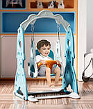 Ігровий комплекс 3в1 Terrio “Space” червоно-синій, фото 4