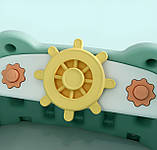 Ігровий комплекс дитячий 3в1 Terrio “Trainy” cалатовий, фото 3