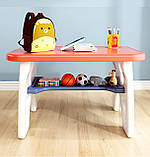 Дитяча парта з стільцем Terrio “Study” жовто-синій, фото 2