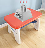 Дитяча парта з стільцем Terrio “Study” жовто-синій, фото 7