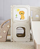 Дитячий ігровий комплекс 4в1 Terrio “Safari” кавовий, фото 4